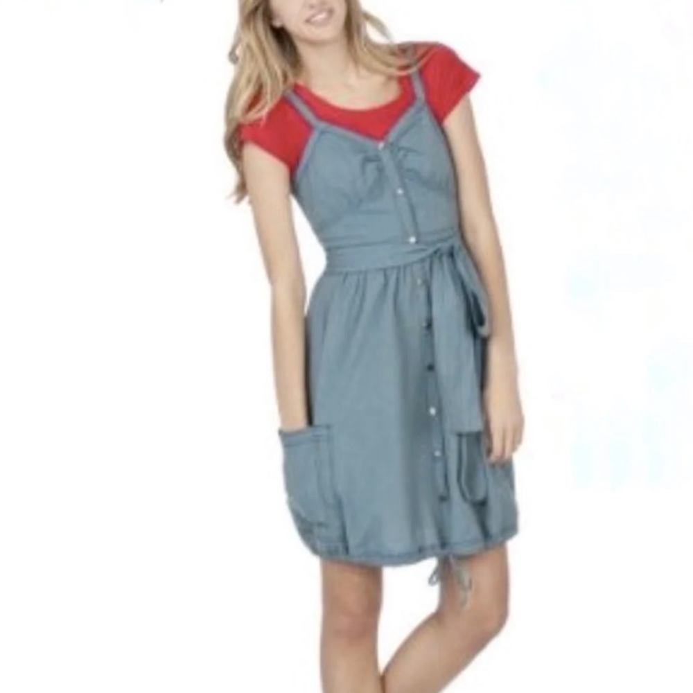 Zac Posen for Target Women’s Blue Cinched Dress